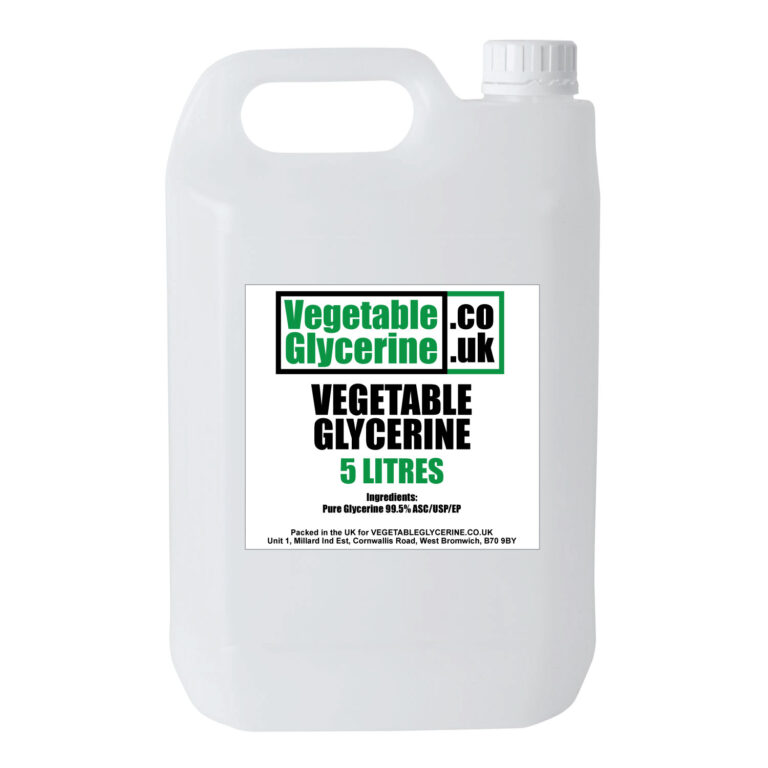 5 Litres Vegetable Glycerine Vegetableglycerine.co.uk
